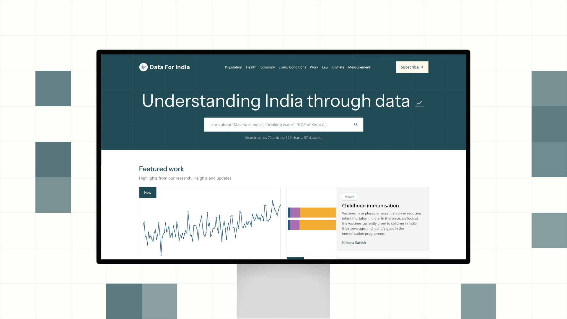 We've redesigned Data For India